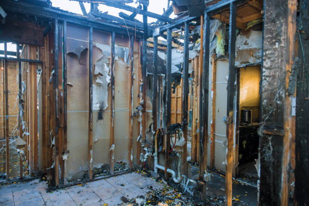 Professional Fire Damage Removal technician working in Greybull, WY